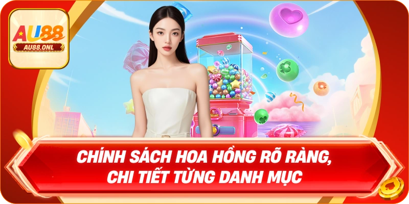 Chính sách hoa hồng giá trị dành cho đại lý AU88